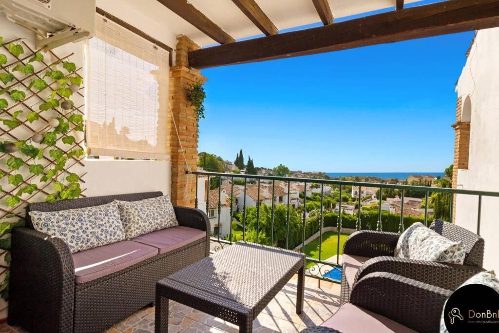 Sea View Apartment In Benalmadena La Capellania Dış mekan fotoğraf