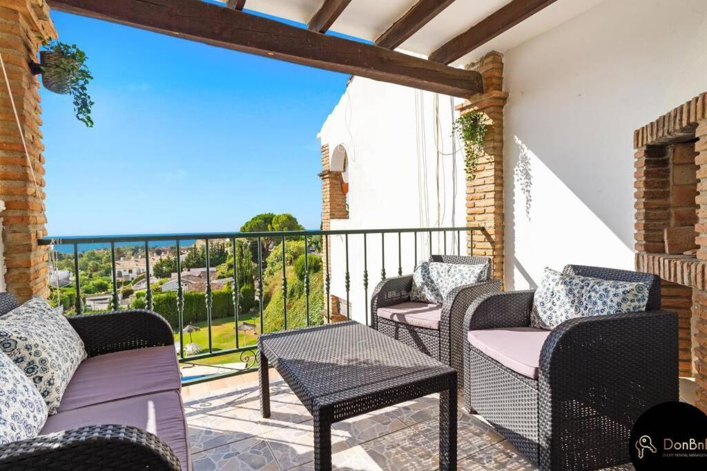 Sea View Apartment In Benalmadena La Capellania Dış mekan fotoğraf