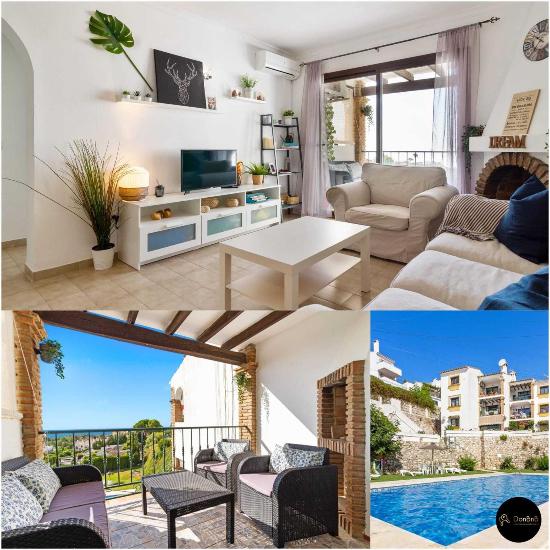 Sea View Apartment In Benalmadena La Capellania Dış mekan fotoğraf
